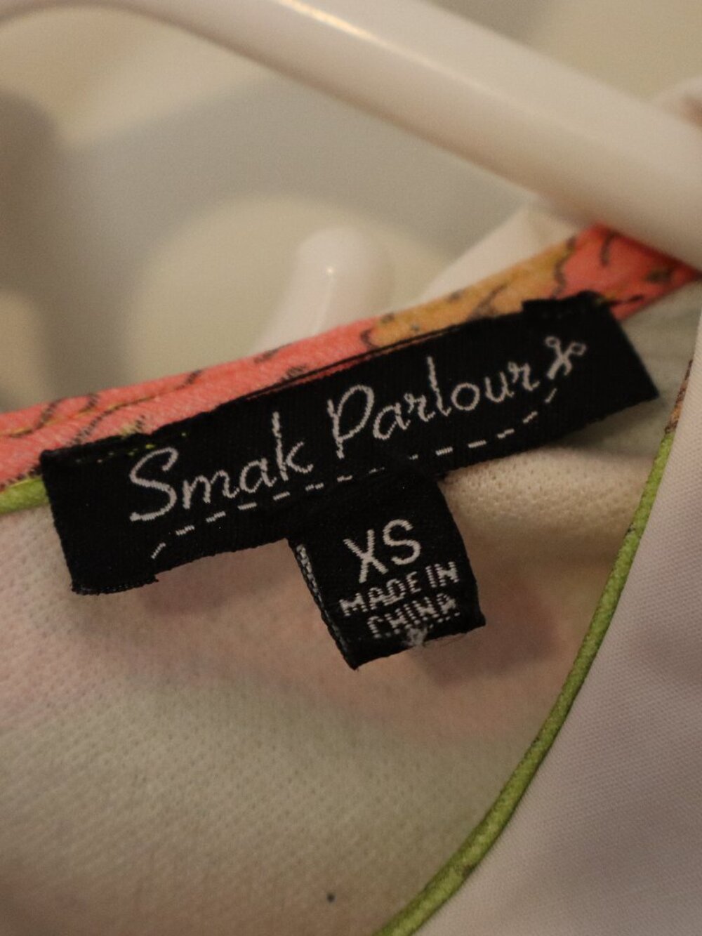 Smak Parlour Whimsical Peter Pan Collar Fit & Flare Dress | XS | Retro - Picture 5 of 5